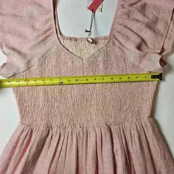 Andree by Unit Babydoll Pink Dress Size 1X NWT - Picture 5 of 7